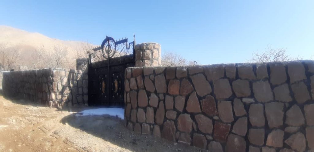 باغ 600 متری دیوارکشی شده در روستای جابان