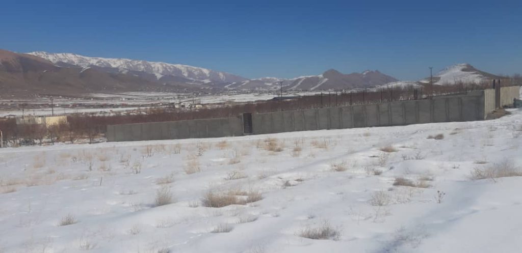 زمین و باغچه 2000 متری در روستای جابان