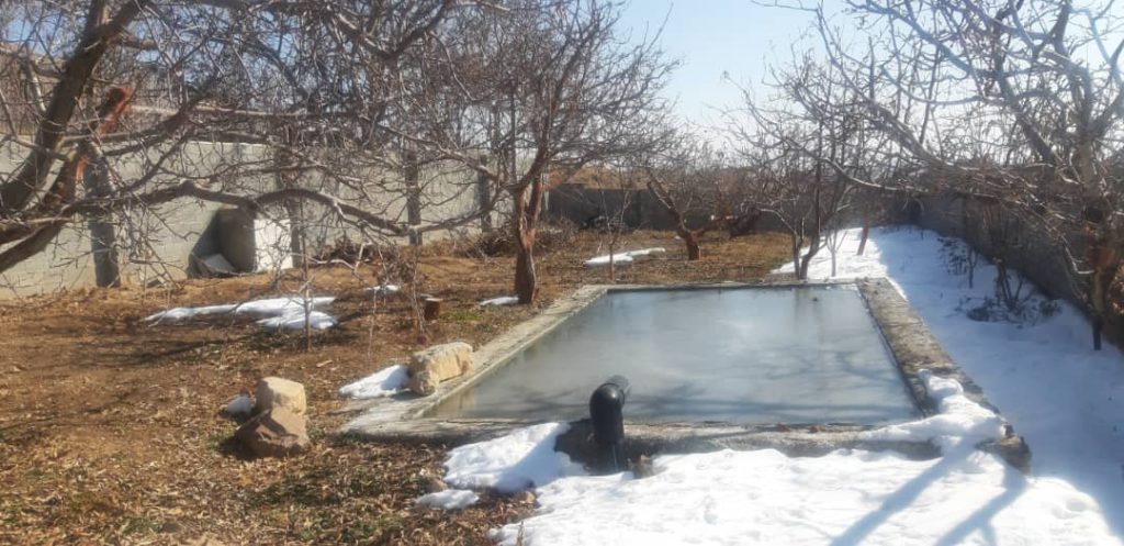 زمین ۷۵۰ متری داخل بافت روستای جابان