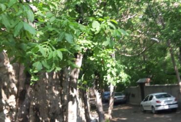 باغچه وخونه قدیمی در ایئنورزان دماوند