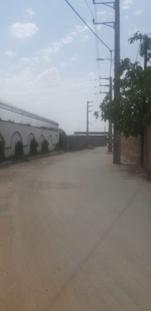 جابان زمین 800متری دیوارشده