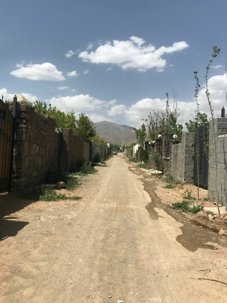 جابان باغچه 500 متر دیوار شده قیمت بسیار مناسب