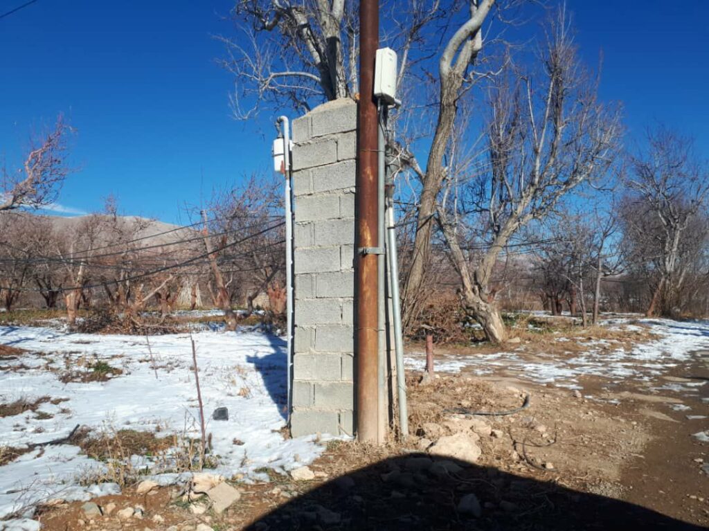 جابان  زمین 1000 متری  دیوار شده