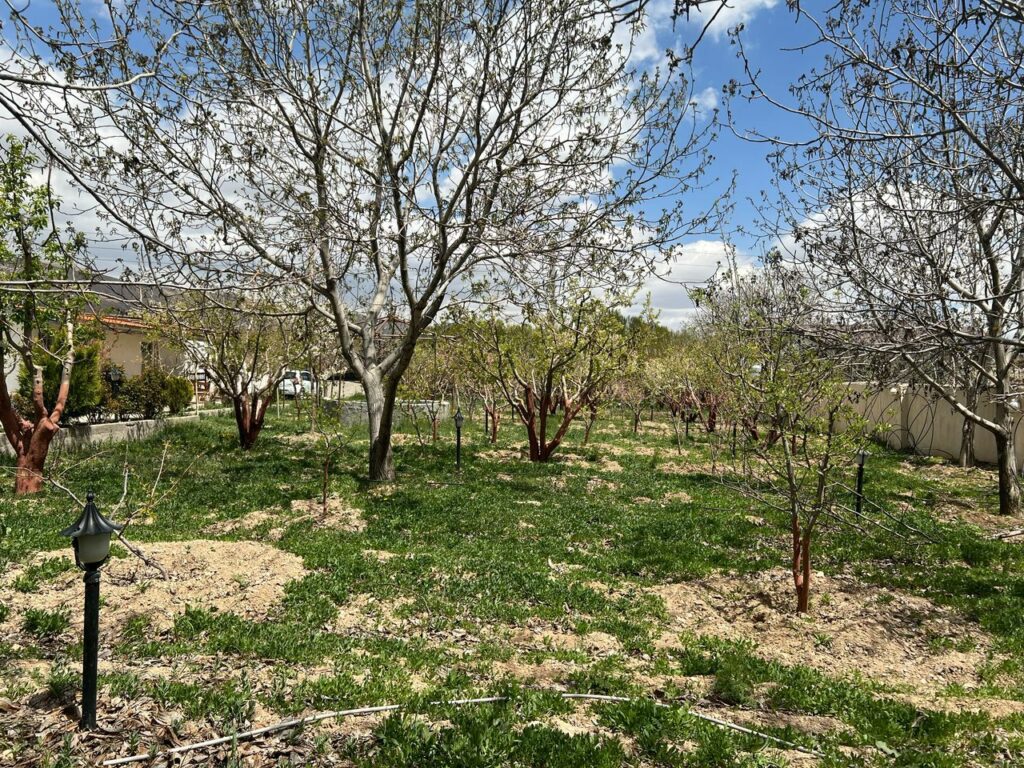 جابان باغ 1500 متر دیوار شده دوکله