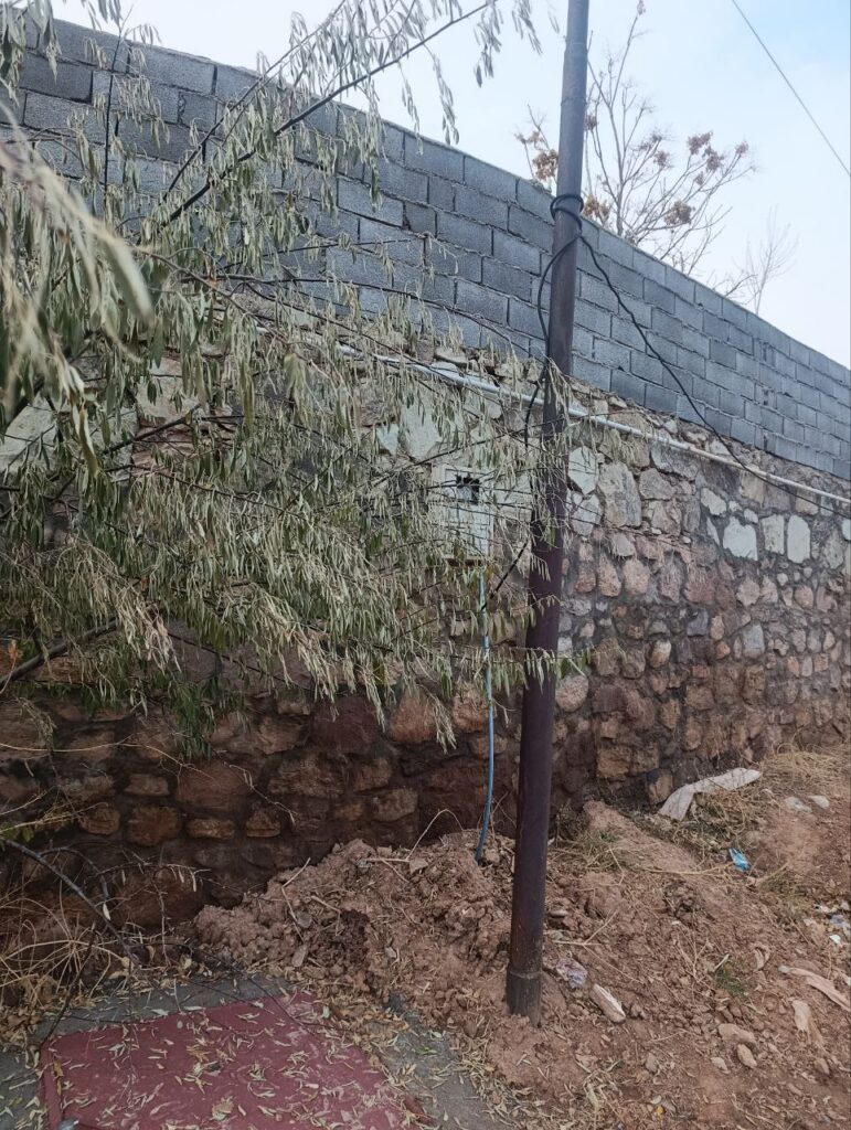 جابان  زمین 220 متری دیوارشده با سند تکبرگ